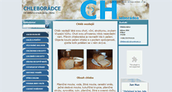 Desktop Screenshot of chleboradce.cz