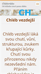 Mobile Screenshot of chleboradce.cz