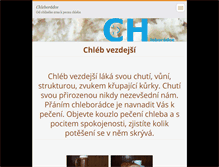Tablet Screenshot of chleboradce.cz